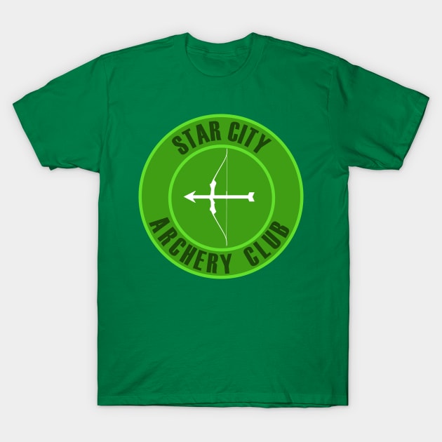 Star City Archery Club - Green T-Shirt by SOwenDesign